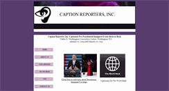 Desktop Screenshot of captionreporters.com