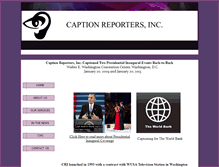 Tablet Screenshot of captionreporters.com